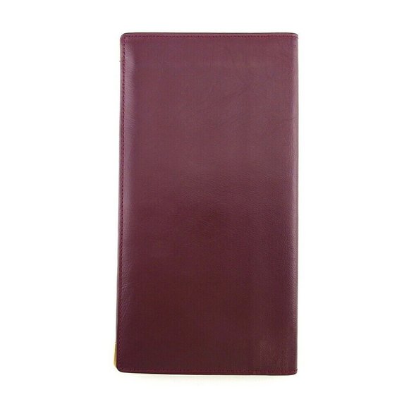 CARTIER Bi -fold Mastrin Bordeaux Leather Authentic - www  CARTIER Long bill Mastrin Bordeaux Leather Authentic USED